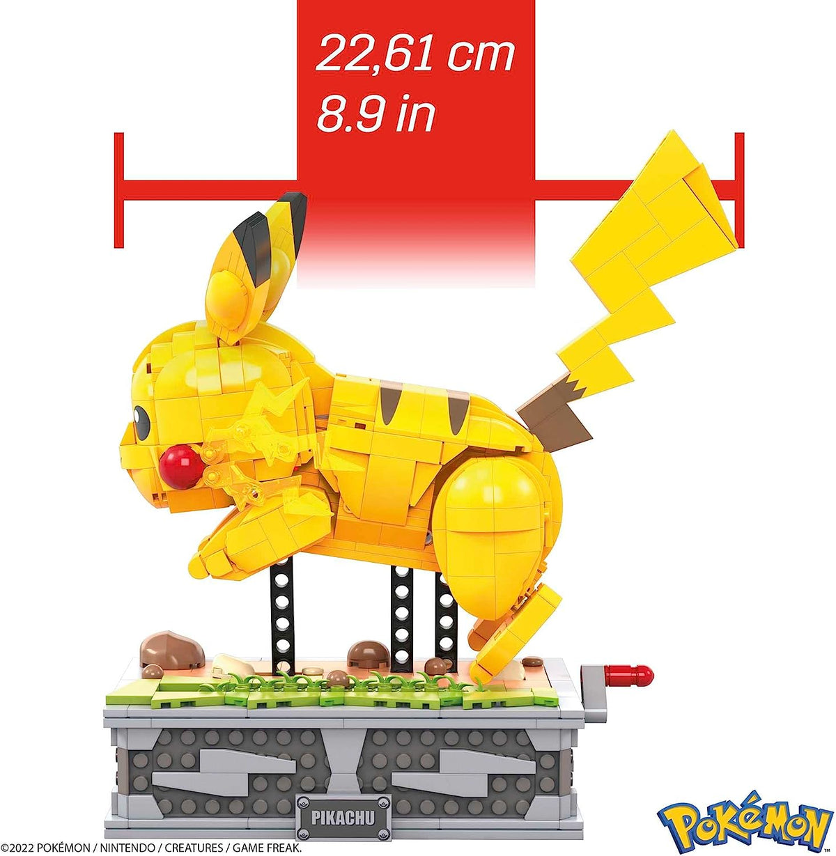 MEGA Pokémon HGC23 - Pikachu in movimento
