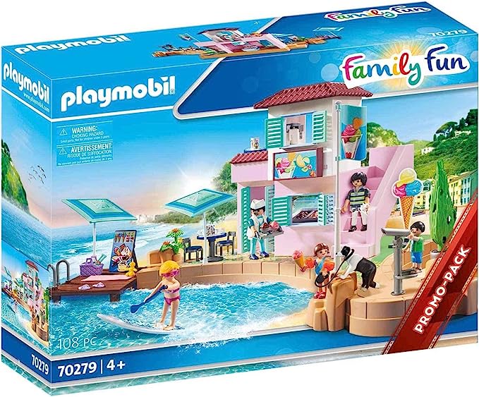 Playmobil 70279 - Ice Cream Shop at the Port 