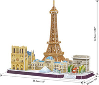 CBF City Line Parigi - Puzzle 3D