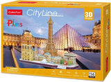 CBF City Line Parigi - Puzzle 3D