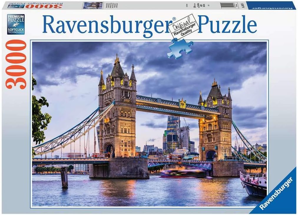 Puzzle 3,000 pieces cod. 16017 - The beautiful city of London