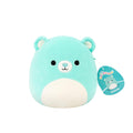 Squishmallows 20cm - Belinda l'orsetto verde acqua