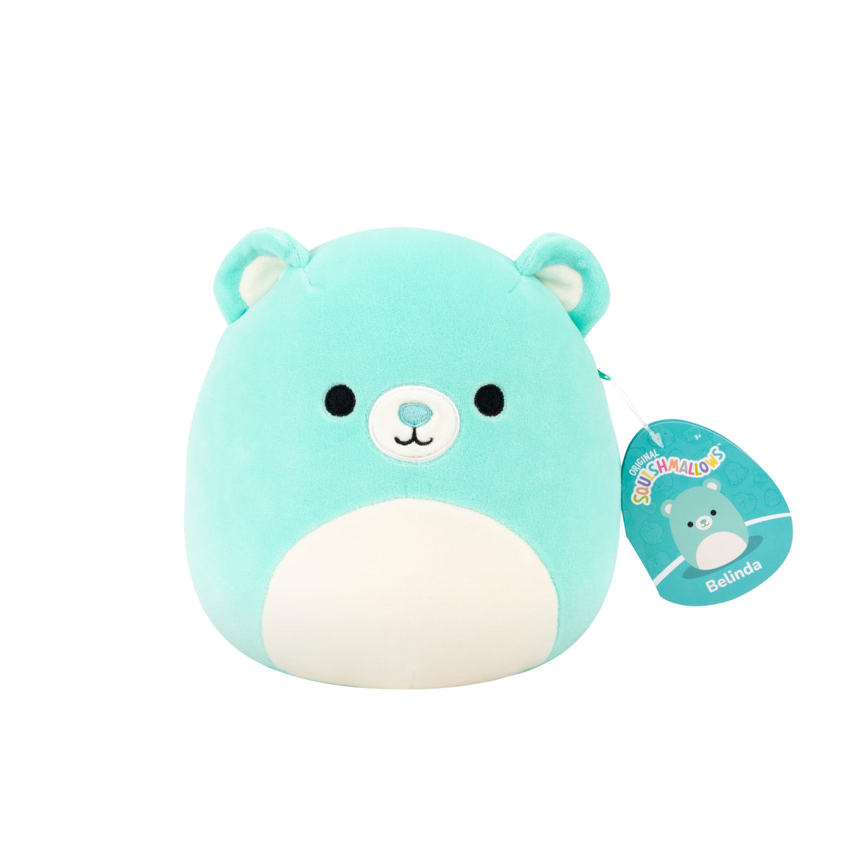 Squishmallows 20cm - Belinda l'orsetto verde acqua