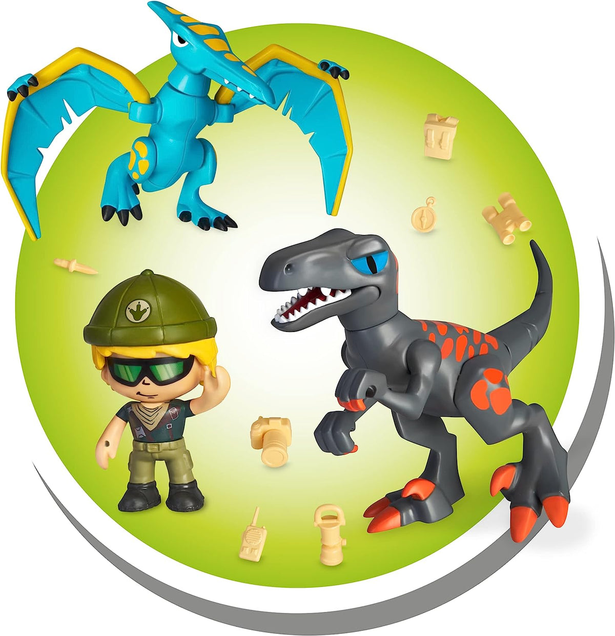 Action Heroes - Dino Pack 2 Dinosaurs 1 Character 