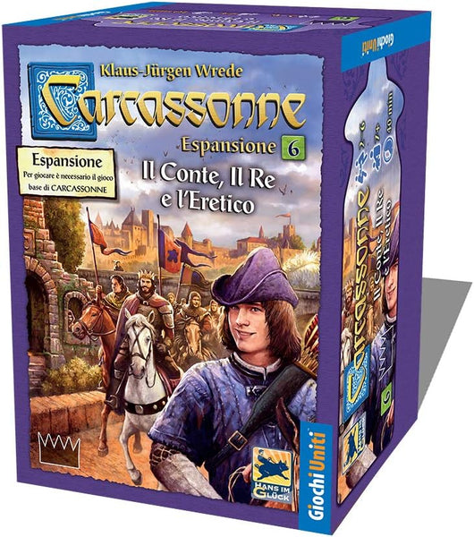 Carcassonne Exp 6 - Il Conte, il Re e l'Eretico