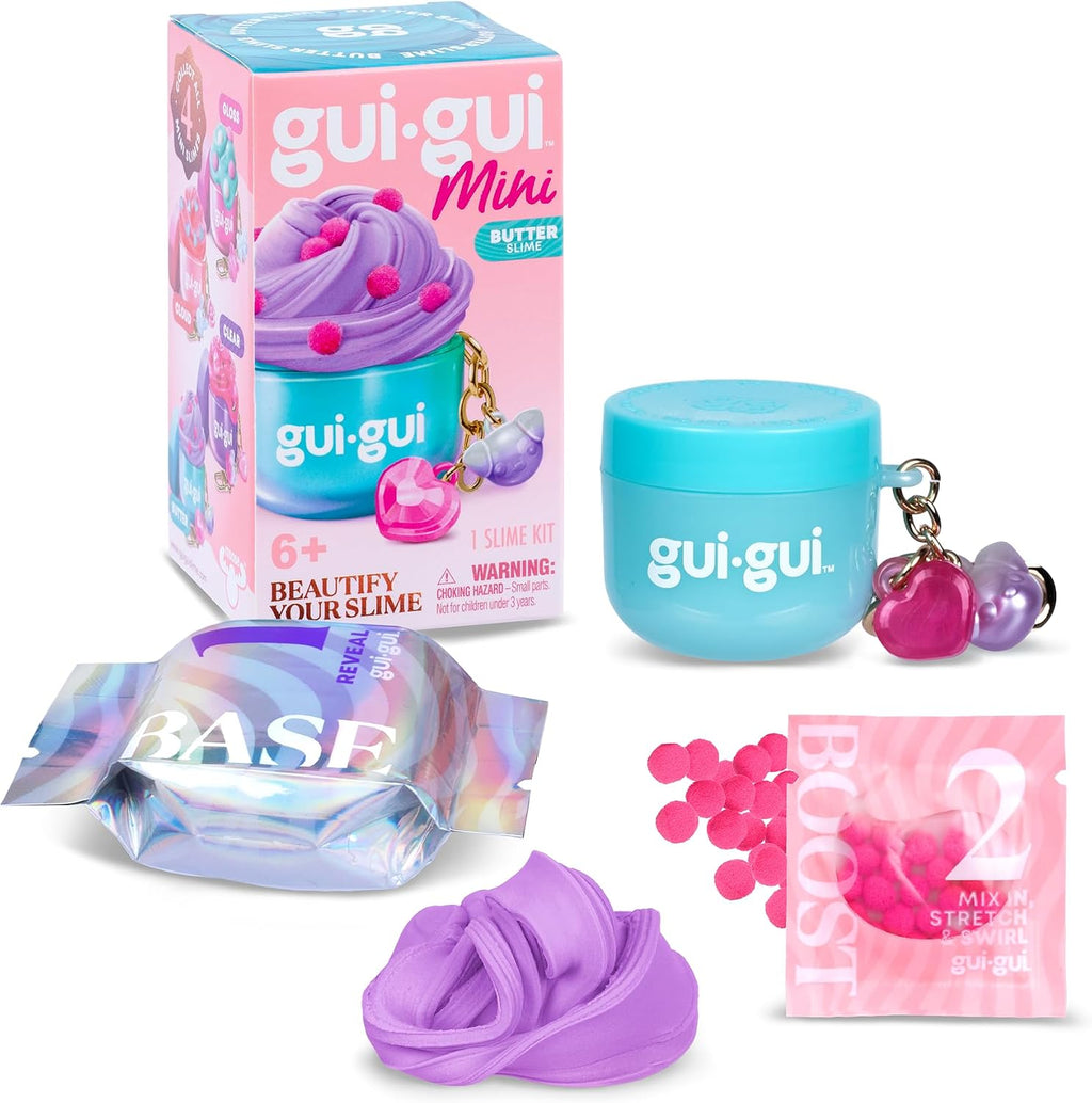 Gui Gui Slime Mini, vasetto singolo assortito