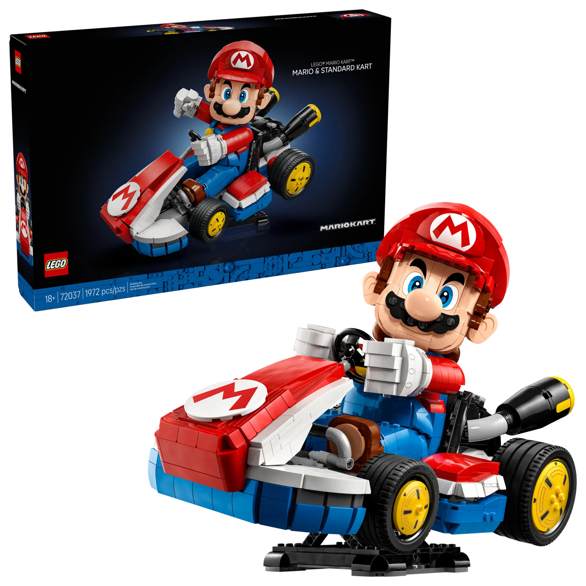 Set da corsa da tavolo Mario Kart a 2,4 GHz - Mario | WhichOne Set da corsa da tavolo Mario Kart a 2,4 GHz - Mario | WhichOne