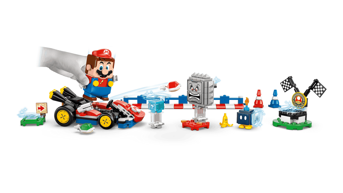 72043 Mario Kart™ – LEGO® Mario™ interattivo e Kart Standard