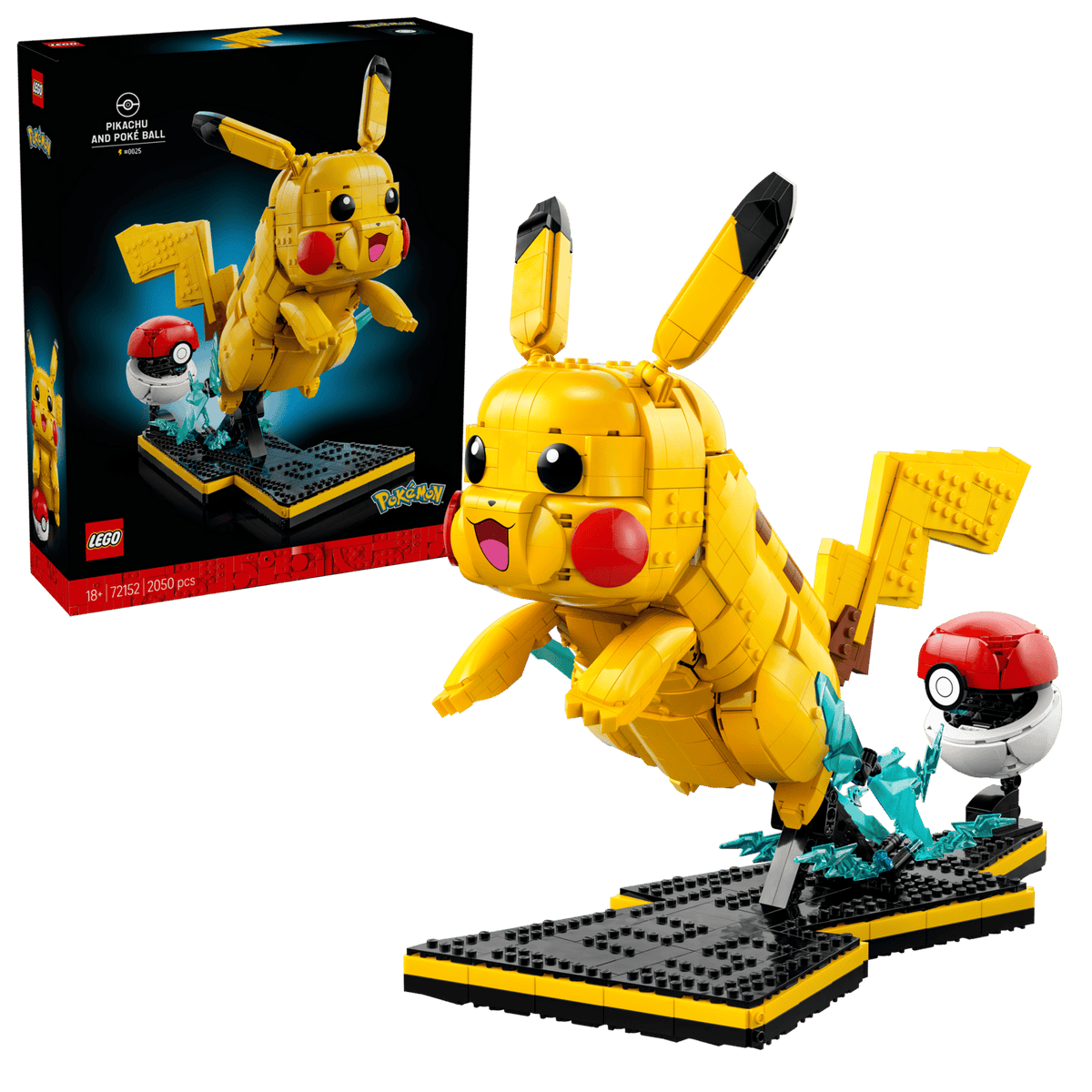72152 Pikachu e Poké Ball