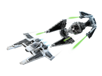 75348 Fang Fighter mandaloriano vs TIE Interceptor