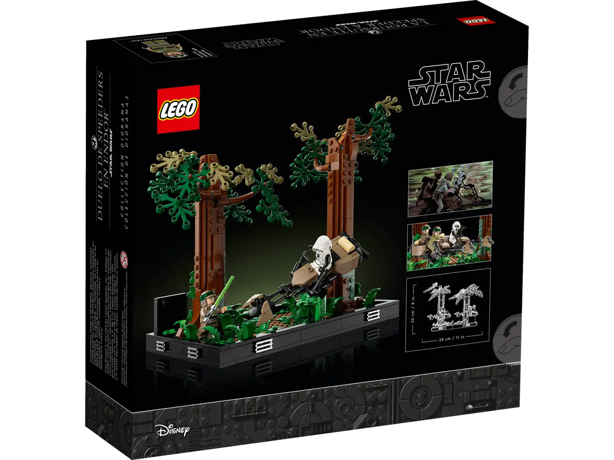 75353 Diorama Inseguimento con lo speeder su Endor™