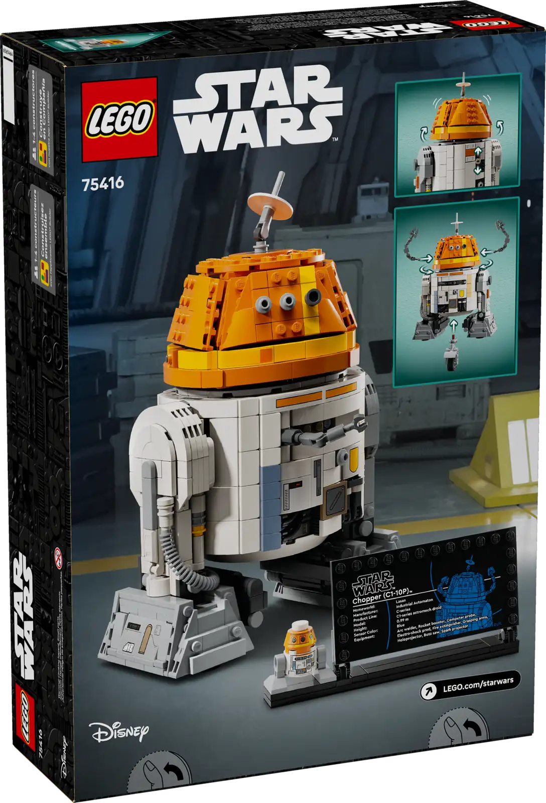75416 Droide astromeccanico Chopper (C1-10P)™
