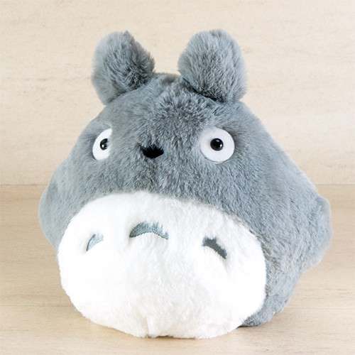Totoro Nakayoshi Grey Plush