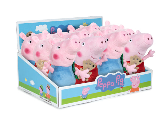 Peppa Pig peluche 20 Cm modelli assortiti