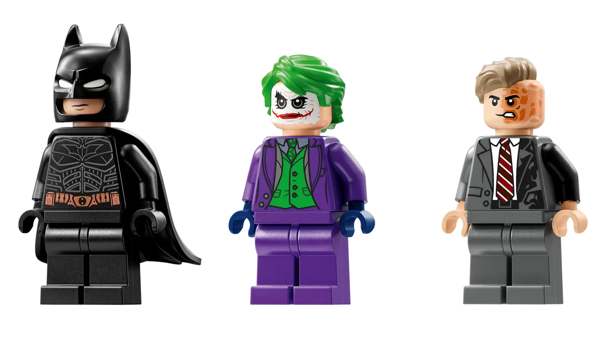 76303 Tumbler di Batman™ contro Two-Face™ e The Joker™