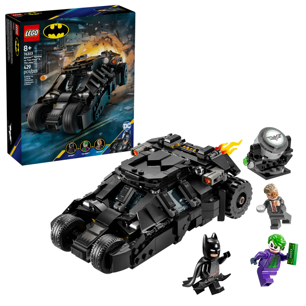 76303 Tumbler di Batman™ contro Two-Face™ e The Joker™