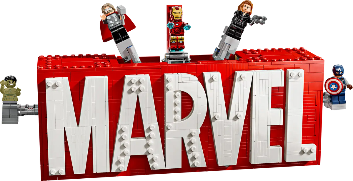 76313 Logo e Minifigure MARVEL