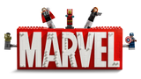 76313 Logo e Minifigure MARVEL