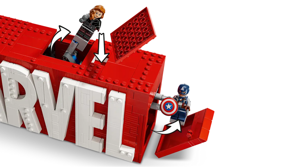 76313 Logo e Minifigure MARVEL