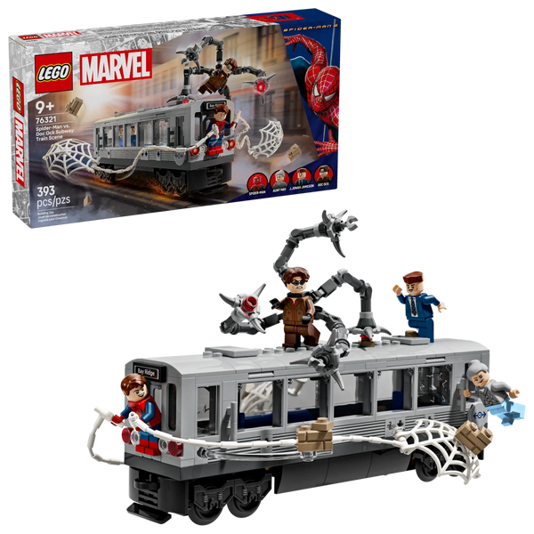76321 Spider-Man contro Dock Ock: duello sul Treno