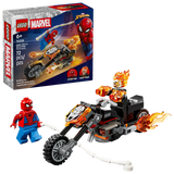 76335 Spider-Man vs. Ghost Rider in motocicletta