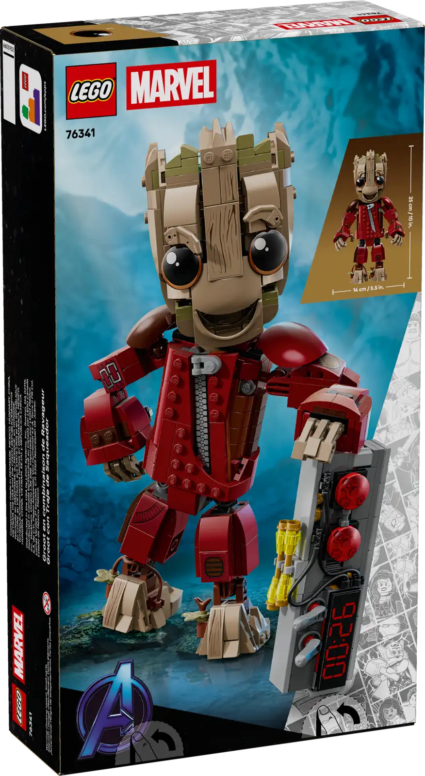 76341 Groot in tuta da Ravager