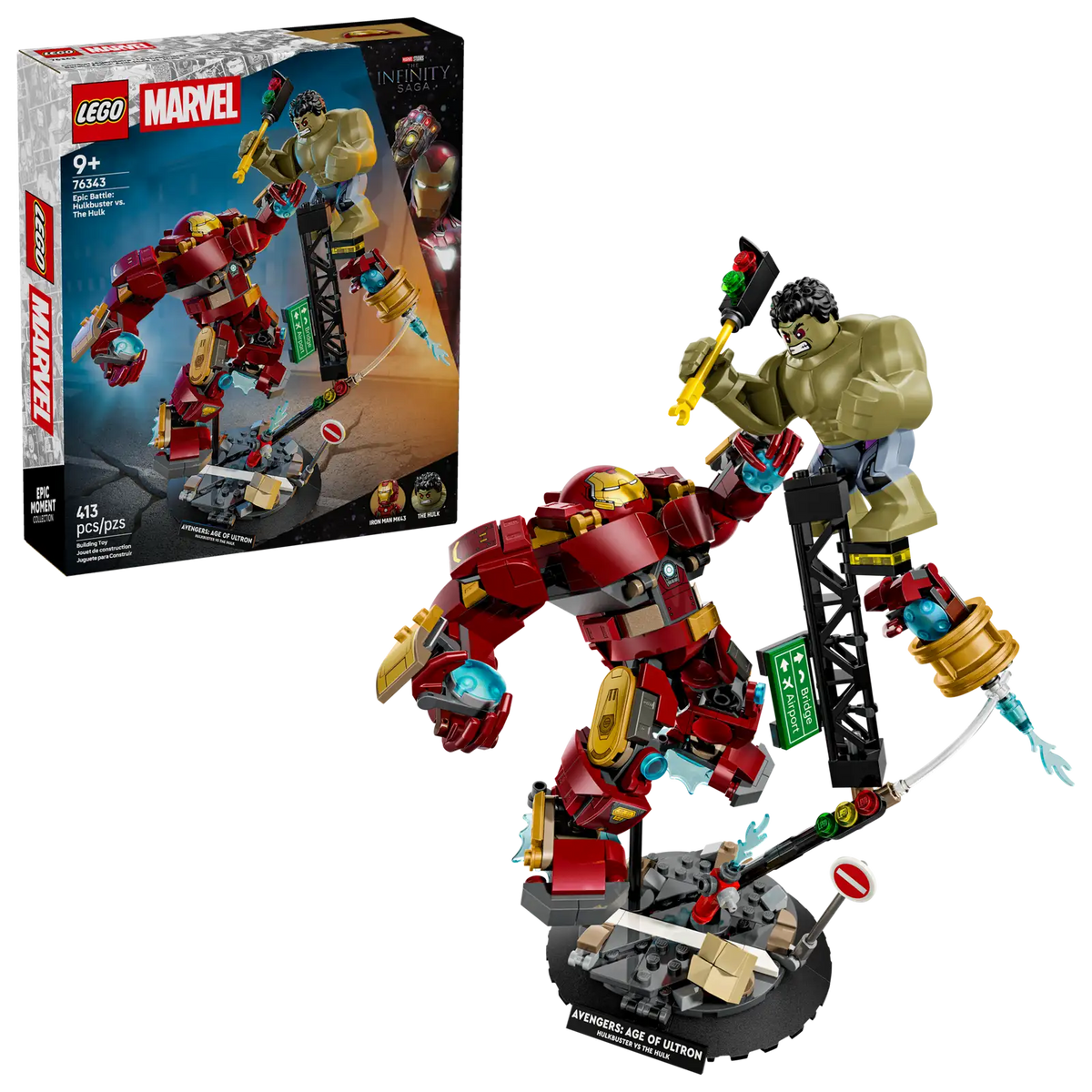 76343 Battaglia epica: Hulkbuster vs. The Hulk