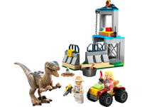 76957 La fuga del Velociraptor