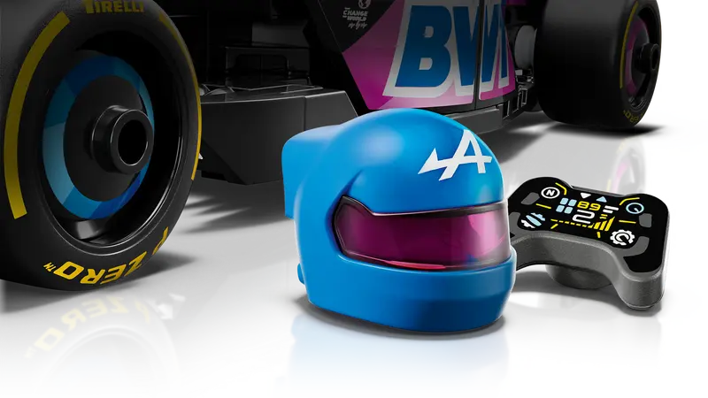 77248 Auto da corsa BWT Alpine F1® Team A524