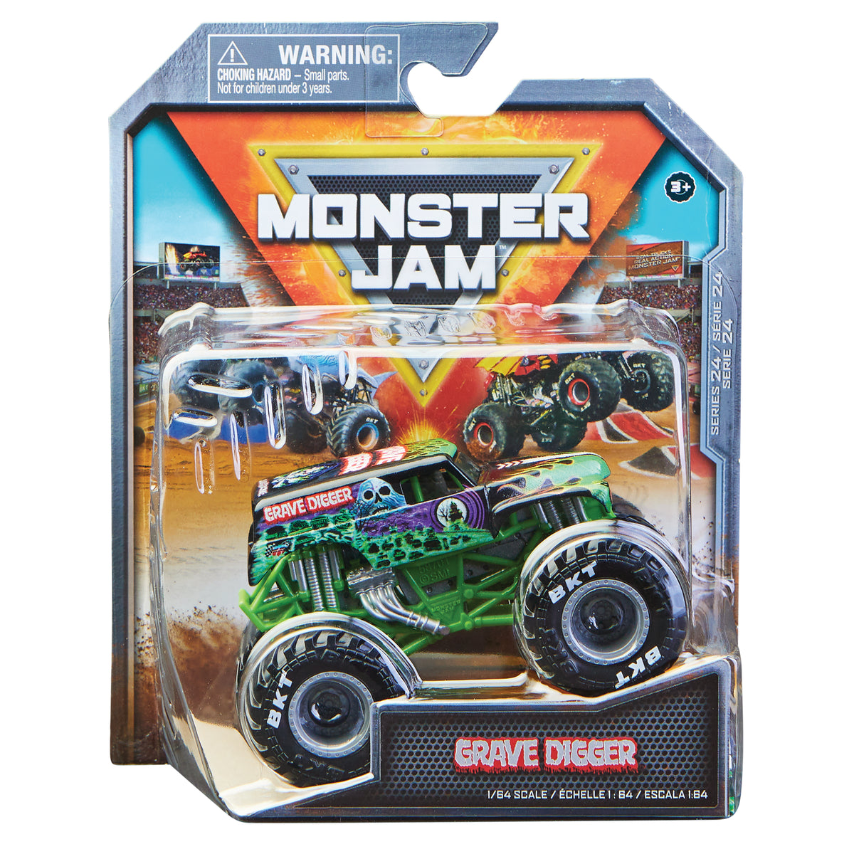 MONSTER JAM Veicolo 1:64 Ass.to