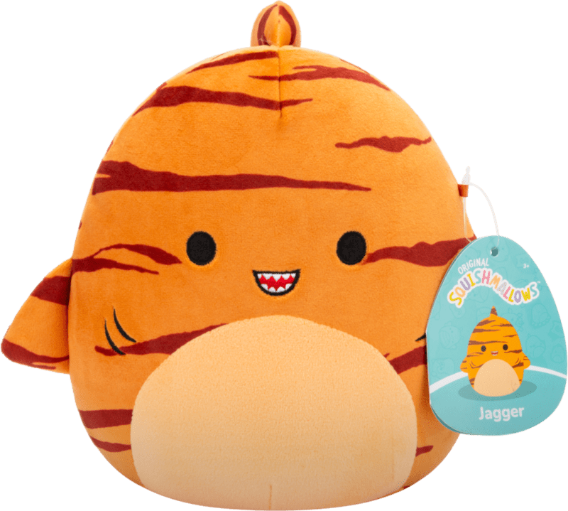 Squishmallows 20cm - Jagger lo Squalo tigre