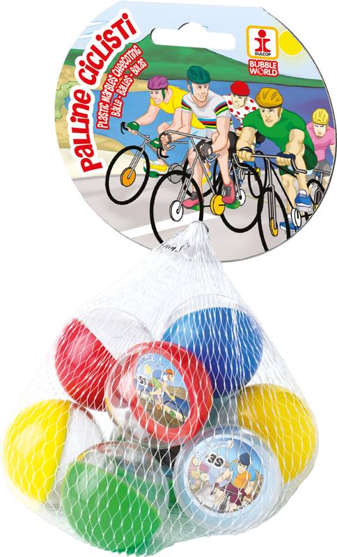 Biglie in plastica Ciclisti