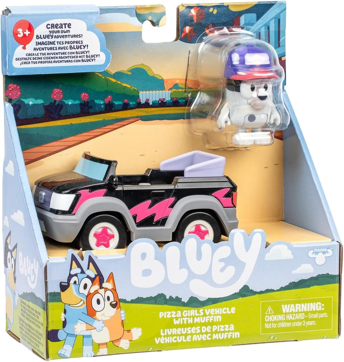 Bluey mini veicolo pizza vehicle