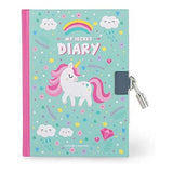 MY SECRET DIARY - DIARIO SEGRETO CON LUCCHETTO - UNICORN