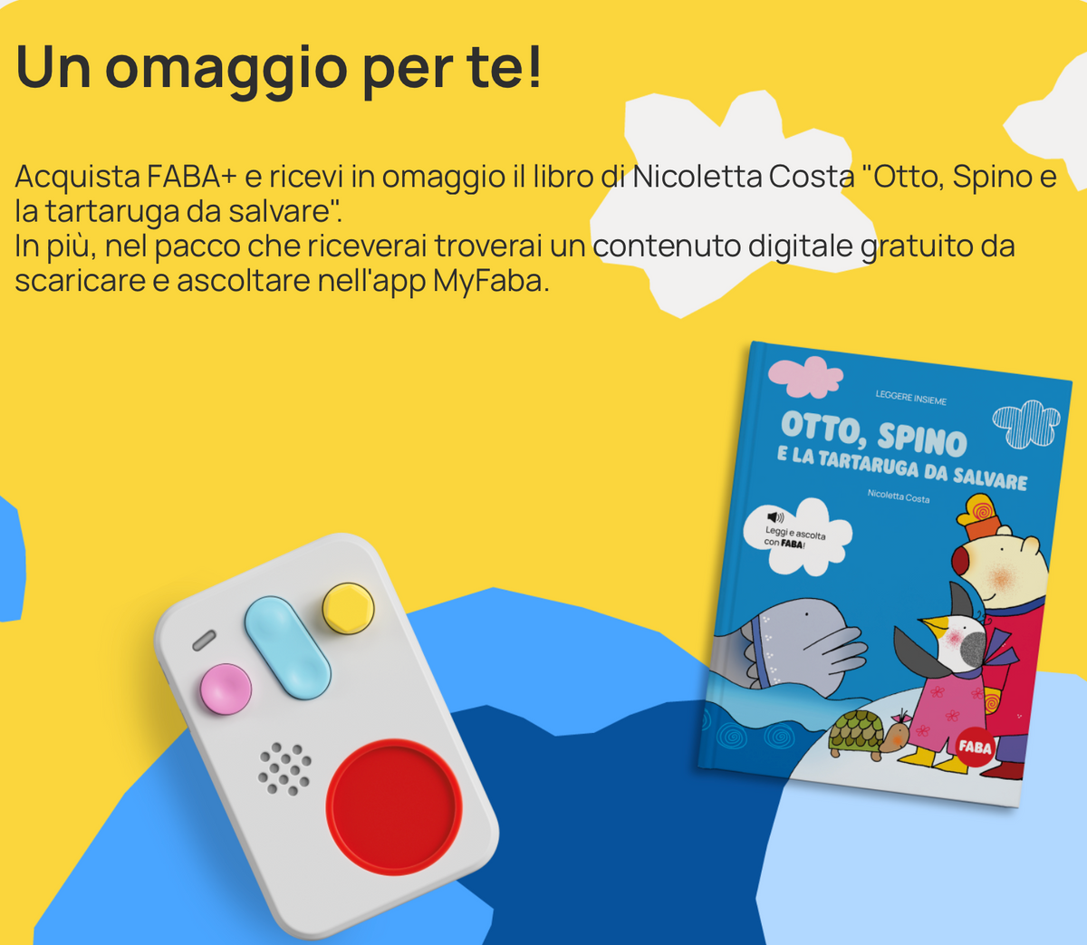 Faba+ con Libro omaggio
