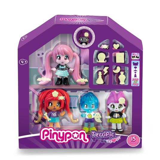 Pinypon -Terrific- blister 4 personaggi