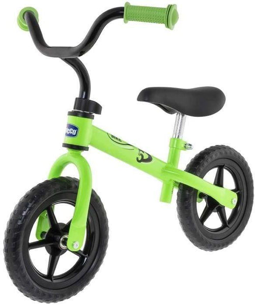Balance Bike Green Rocket