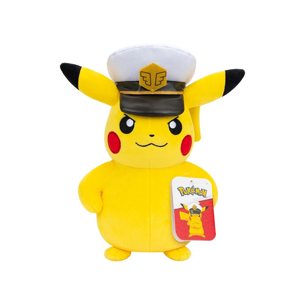 Capitan Pikachu Peluche Pokémon  20 cm
