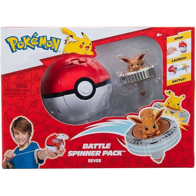 Eevee & Poké Ball Battle Spinner Pack