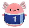 Squishmallows 20cm - Archie la Salamandra con la Maglietta da Calcio