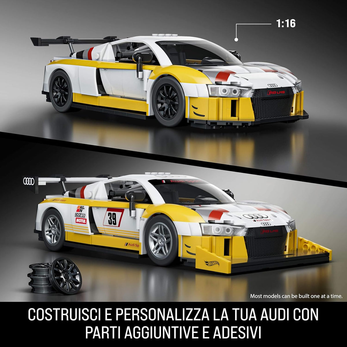 Brick Shop Hot Wheels - Audi R8 LMS