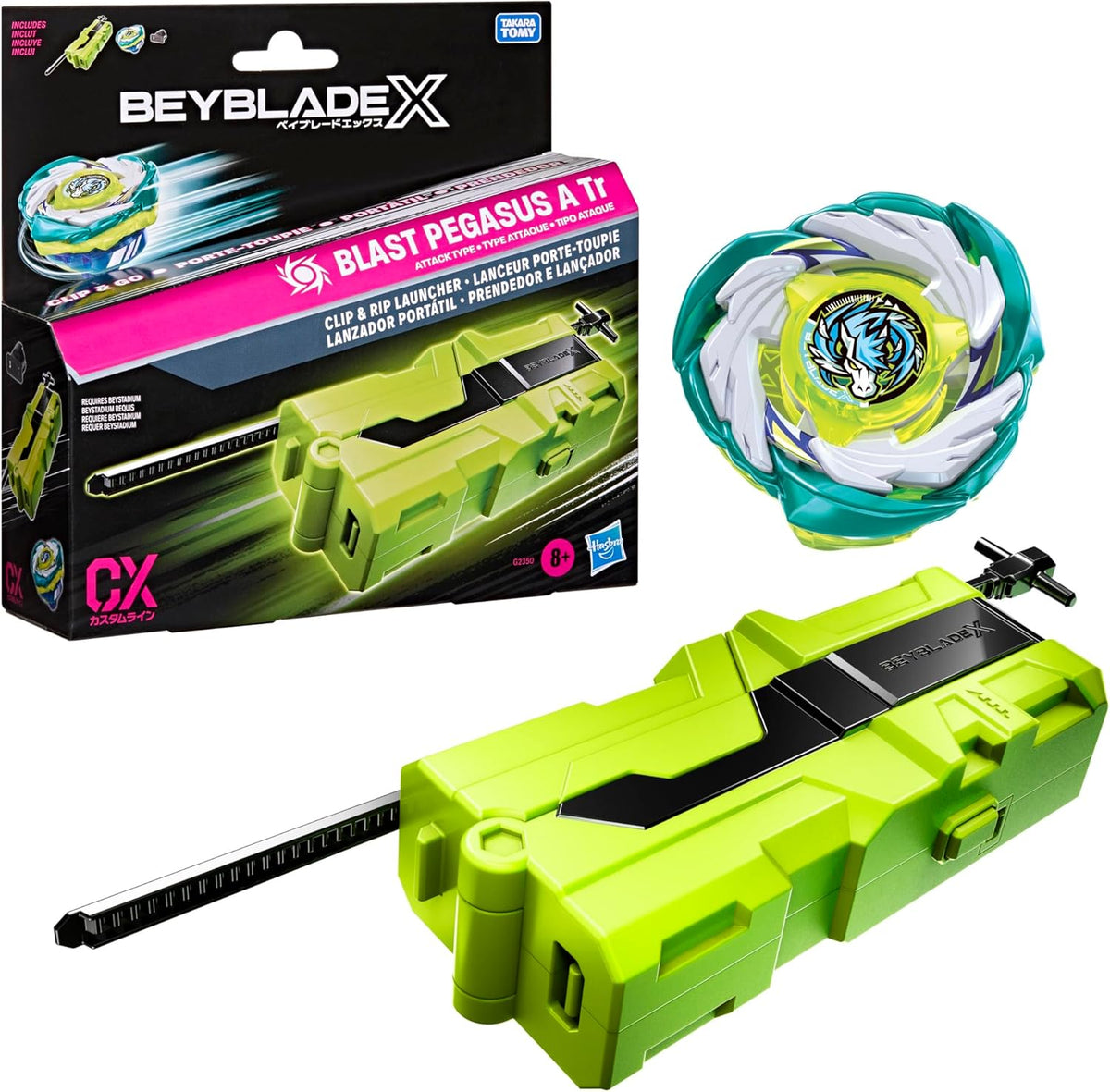 BeyBlade X - Deluxe Launcher Blast Pegasus A Tr