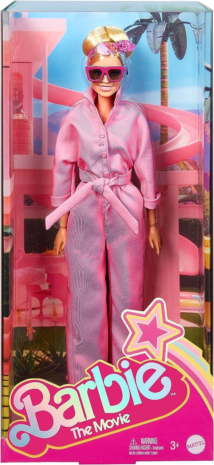 Barbie Movie doll in pink power tracksuit HRF29