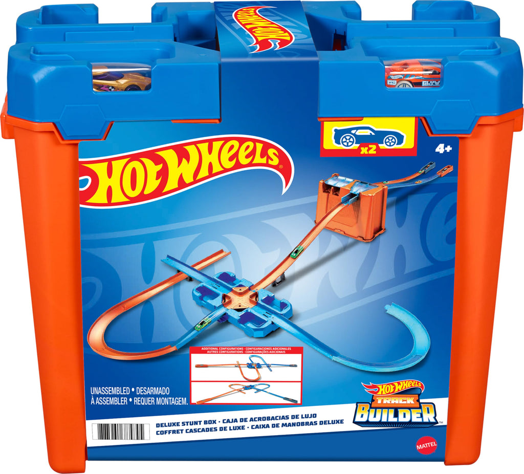 Hot Wheels Deluxe Stunt Box - GGP93