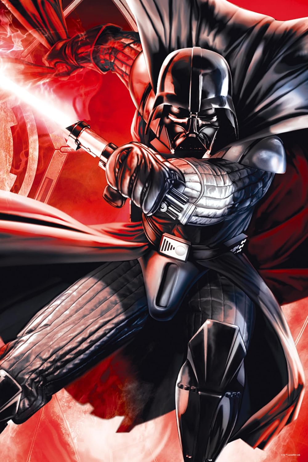Puzzle lenticolare in scatola 3D Dart Vader