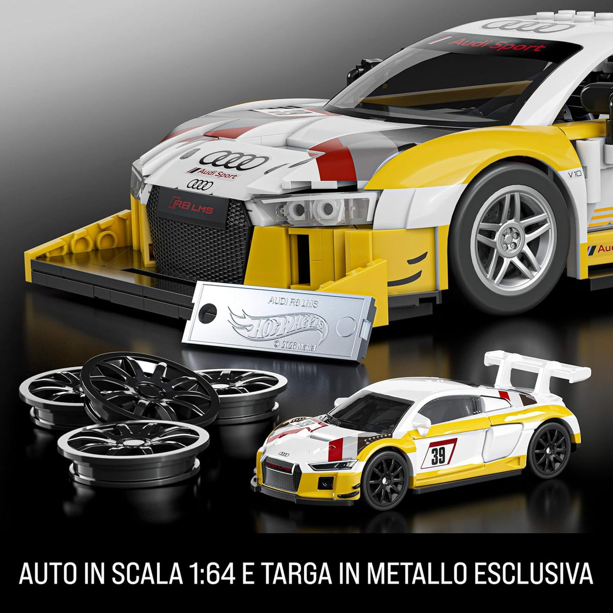 Brick Shop Hot Wheels - Audi R8 LMS