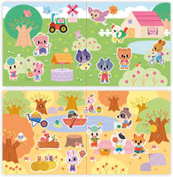 2 YEARS - THICK REPOSITIONABLE STICKERS