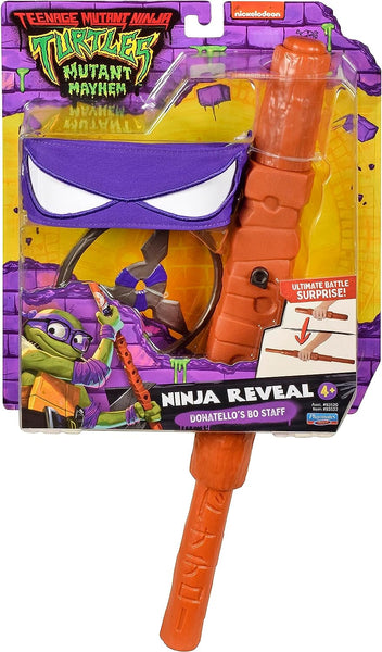 Turtles Mutant Mayhem - Ninja Reveal Bastone da Combattimento di Donatello