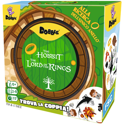 Dobble LOTR Il Signore degli Anelli