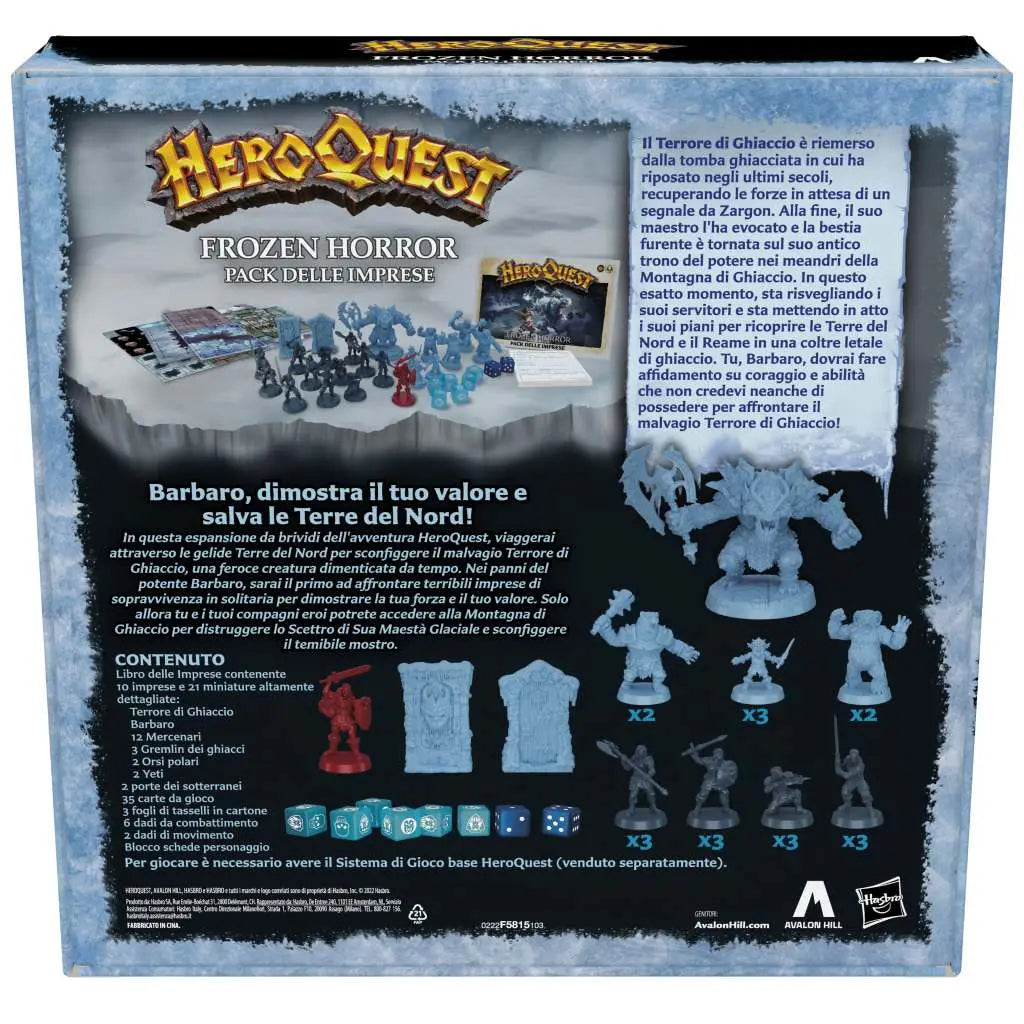 HeroQuest Frozen Horror Edizione Ita (esp.)